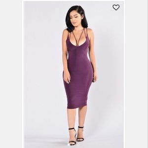 Fashion Nova “Pros and Cons Dress”
